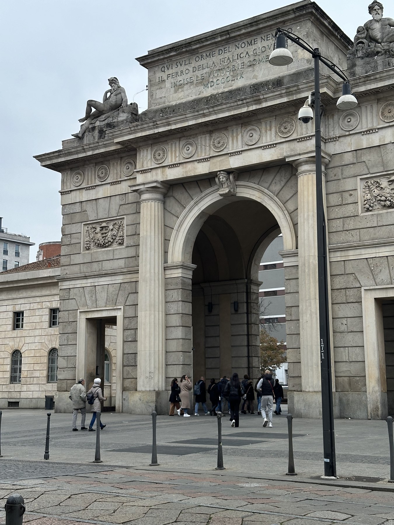 Arco della Pace accanto a Parco Sempione