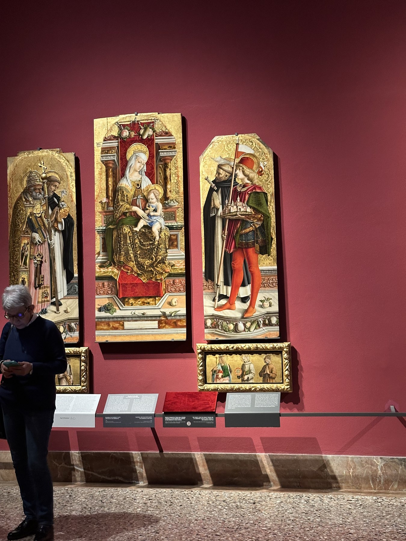 Pale d’altare storiche esposte alla Pinacoteca di Brera