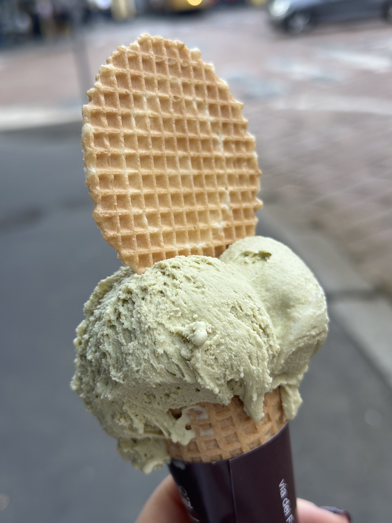 Gelato al pistacchio a Milano