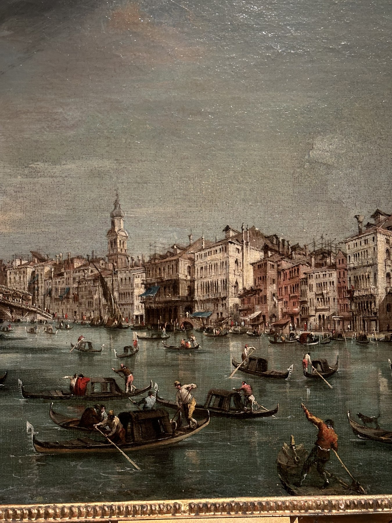 Dipinto storico di Venezia alla Pinacoteca di Brera
